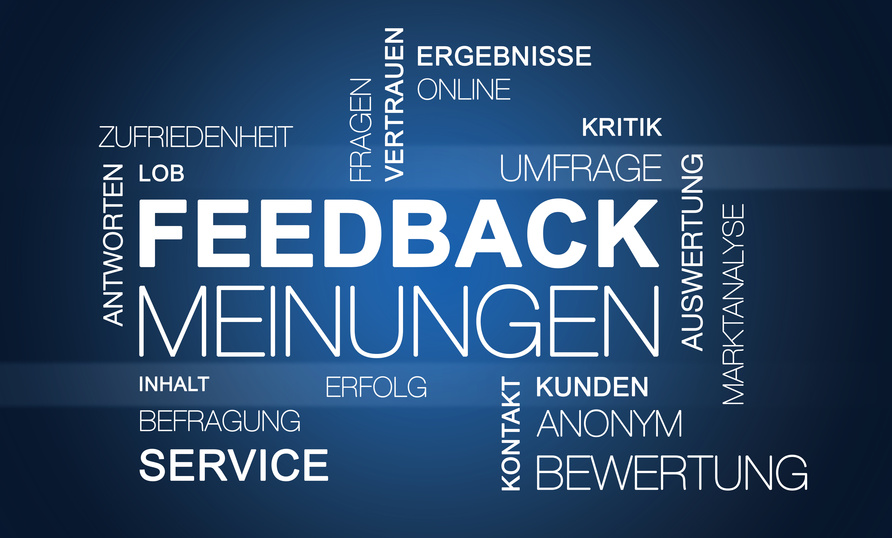 Kundenumfrage im Onlineshop